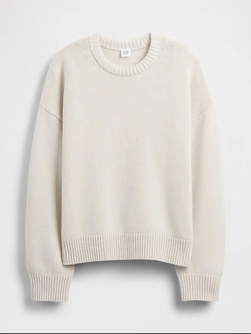 GAP 100% Cotton Relaxed Sweater